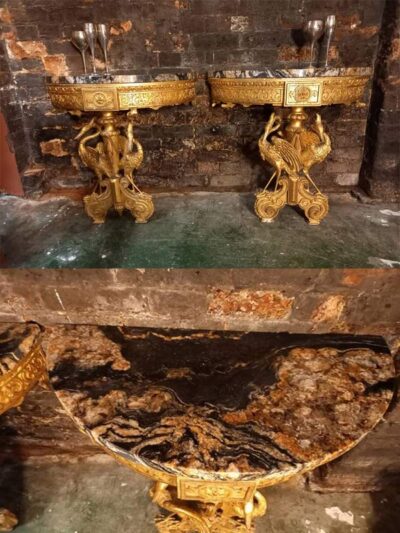 19th Century Gilt Tables