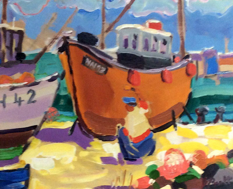 Boat Yard By Jeffrey Pratt