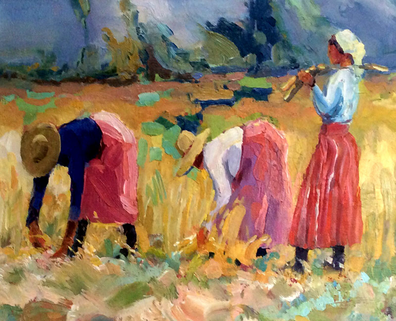 Field Workers By Jeffrey Pratt