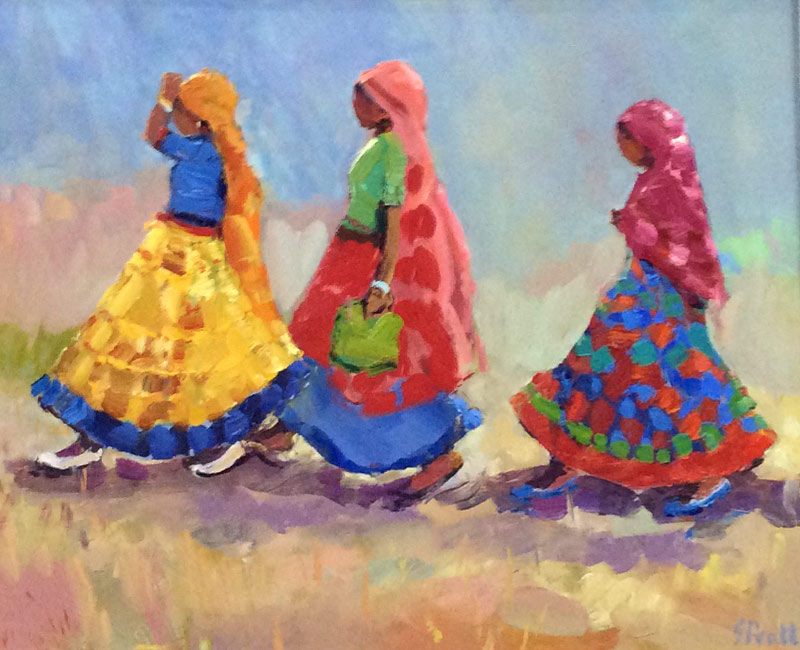 Three Ladies By Jeffrey Pratt